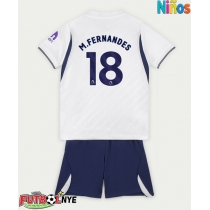 Camiseta Tottenham Hotspur Mateus Fernandes #18 Primera Equipación para niños 2026-27 manga corta (+ pantalones cortos)